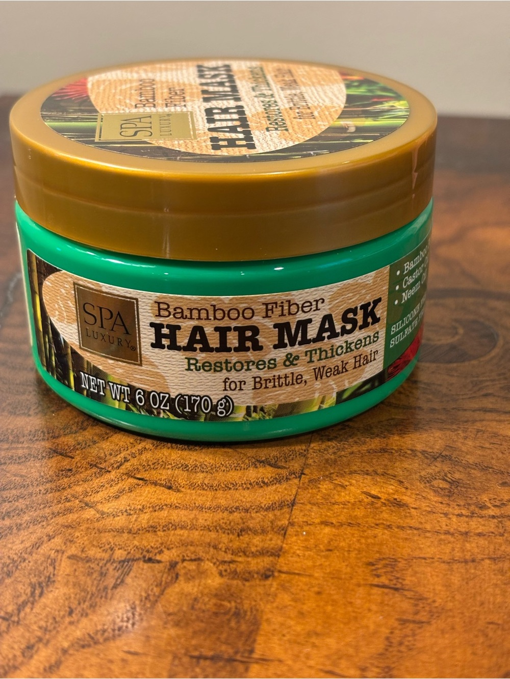 SPA LUXURY Bamboo Fiber Hair Mask